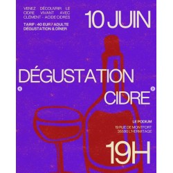 Atelier du 10 Juin au Podium | Acide Cidres